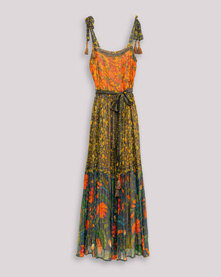 Vestido largo con tirantes