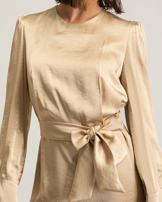 Vestido corto satinado Matilda