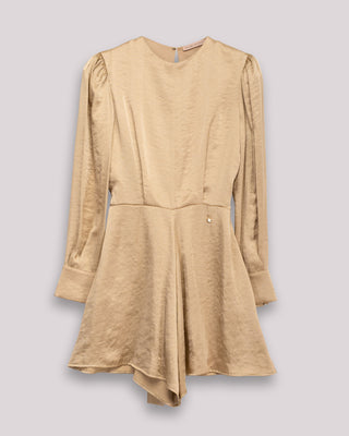 Vestido corto satinado Matilda