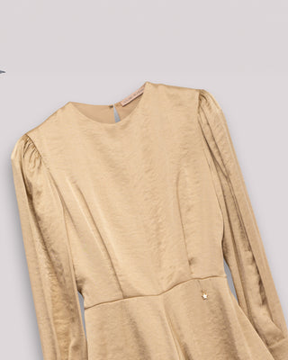 Vestido corto satinado Matilda