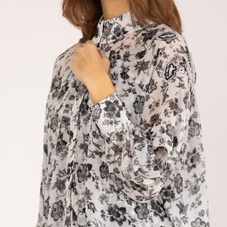 Camisa manga larga con forro estampado