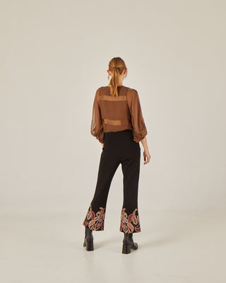 Blusa manga larga