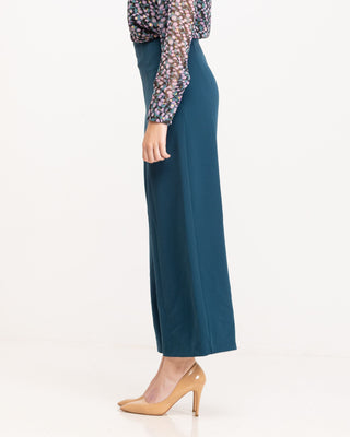 Pantalón culotte con pinzas