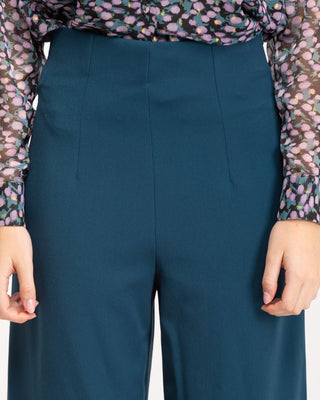 Pantalón culotte con pinzas