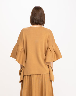 Jersey oversize estilo poncho