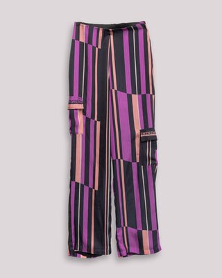Pantalón recto con bolsillos cargo