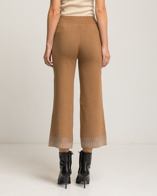 Pantalón con brillos Emilia Camel