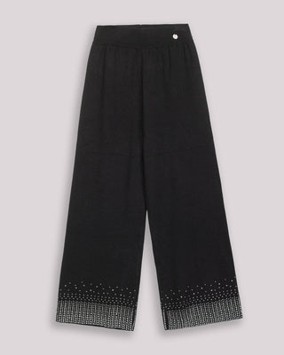 Pantalón con brillos Emilia Negro