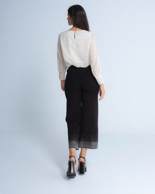 Pantalón con brillos Emilia Negro