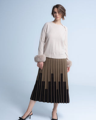 Jersey de pelo Rita Beige