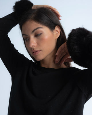 Jersey negro de pelo Rita