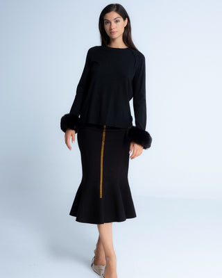 Jersey negro de pelo Rita