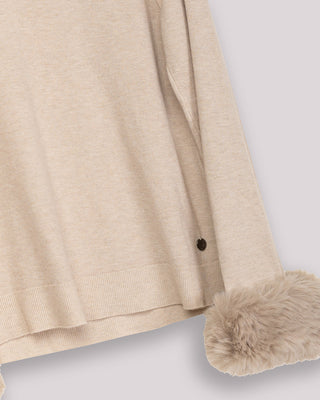 Jersey de pelo Rita Beige