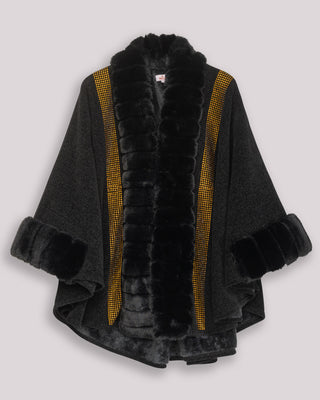 Poncho abalorios Estela
