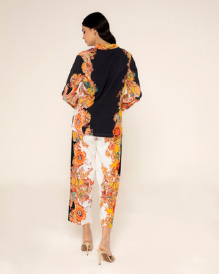 Imagen ilustrativa del artículo: camisa estampada oversize rania