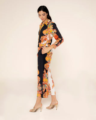 Captura principal de pantalón recto estampado rania