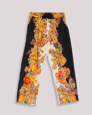 Fotografía destacada de pantalón recto estampado rania