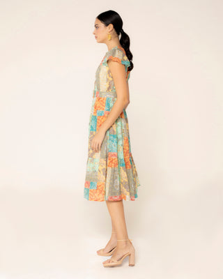 Imagen ilustrativa del artículo: vestido midi camisero kaori