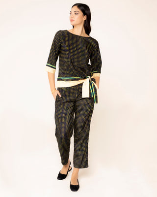 Vista principal del producto: pantalón lunares fluido roma