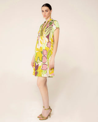 Vista principal del producto: vestido verde lima malia