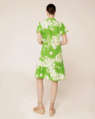 Imagen ilustrativa del artículo: vestido corto verde lima tropic