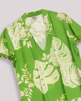 Fotografía principal del producto: vestido corto verde lima tropic