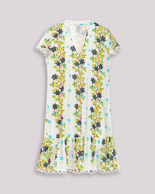 Vestido Flores Corto Riviera