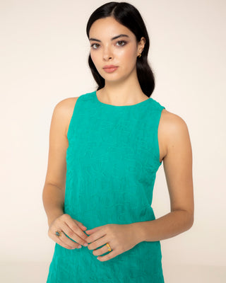 Captura principal de vestido turquesa corto dory