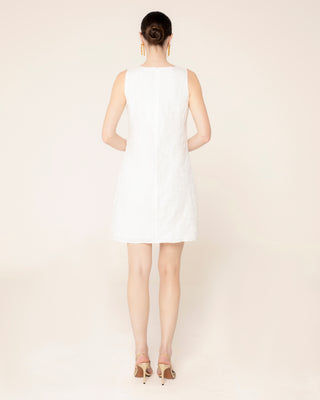 Fotografía principal del producto: vestido corto blanco dory