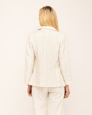 Blazer Blanca Entallada Dory