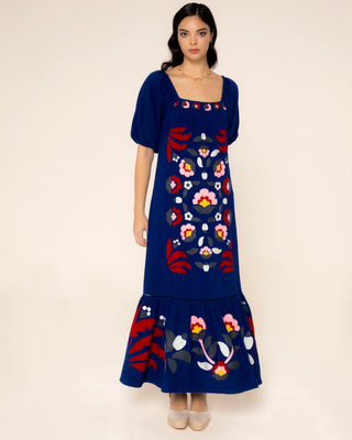 Vista principal del producto: vestido estampado flores nina