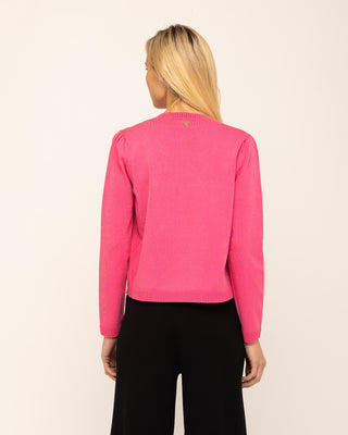 Chaqueta Punto Rosa Selena