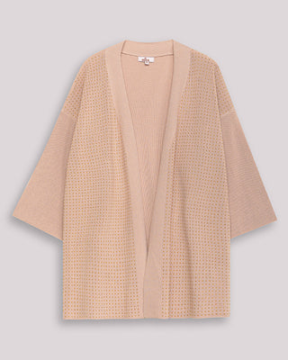 Cardigan Punto Manga Corta Alma