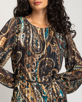 Vestido corto plisado Adelia