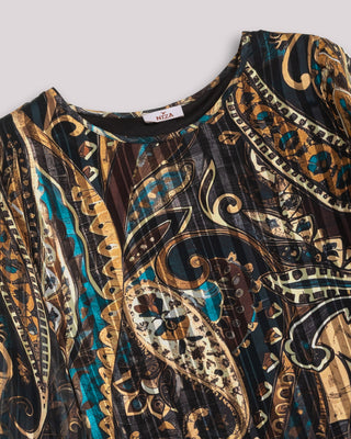 Blusa estampada paisley Adelia