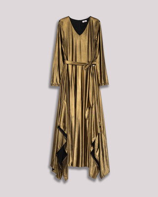 Vestido largo asimetrico Noelia