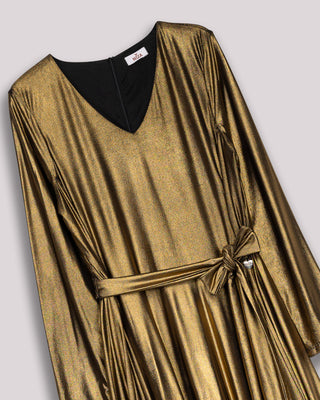 Vestido largo asimetrico Noelia