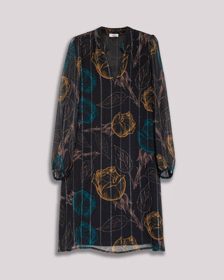 Vestido corto flores Evane