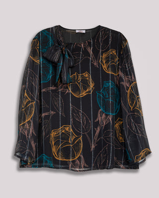 Blusa flores de gasa Evane