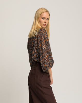 Blusa manga abullonada Lorene