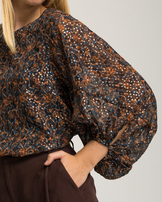 Blusa manga abullonada Lorene