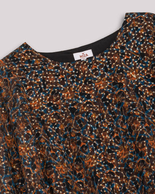 Blusa manga abullonada Lorene