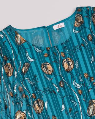 Blusa azul Naiara
