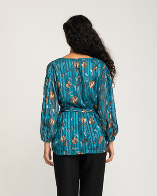 Blusa azul Naiara
