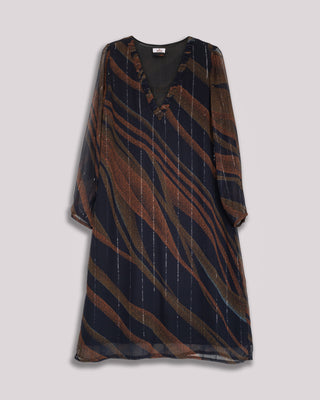 Vestido corto de gasa Celene