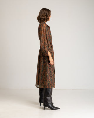 Vestido midi camisero Eliora