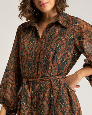 Vestido midi camisero Eliora