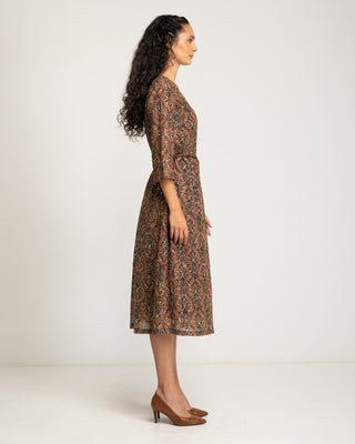 Vestido midi elegante Eliora