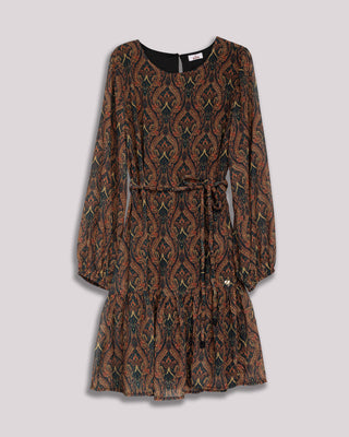 Vestido corto con volantes Eliora