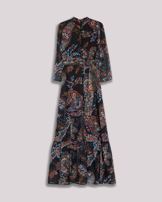 Vestido largo estampado floral Magnolia
